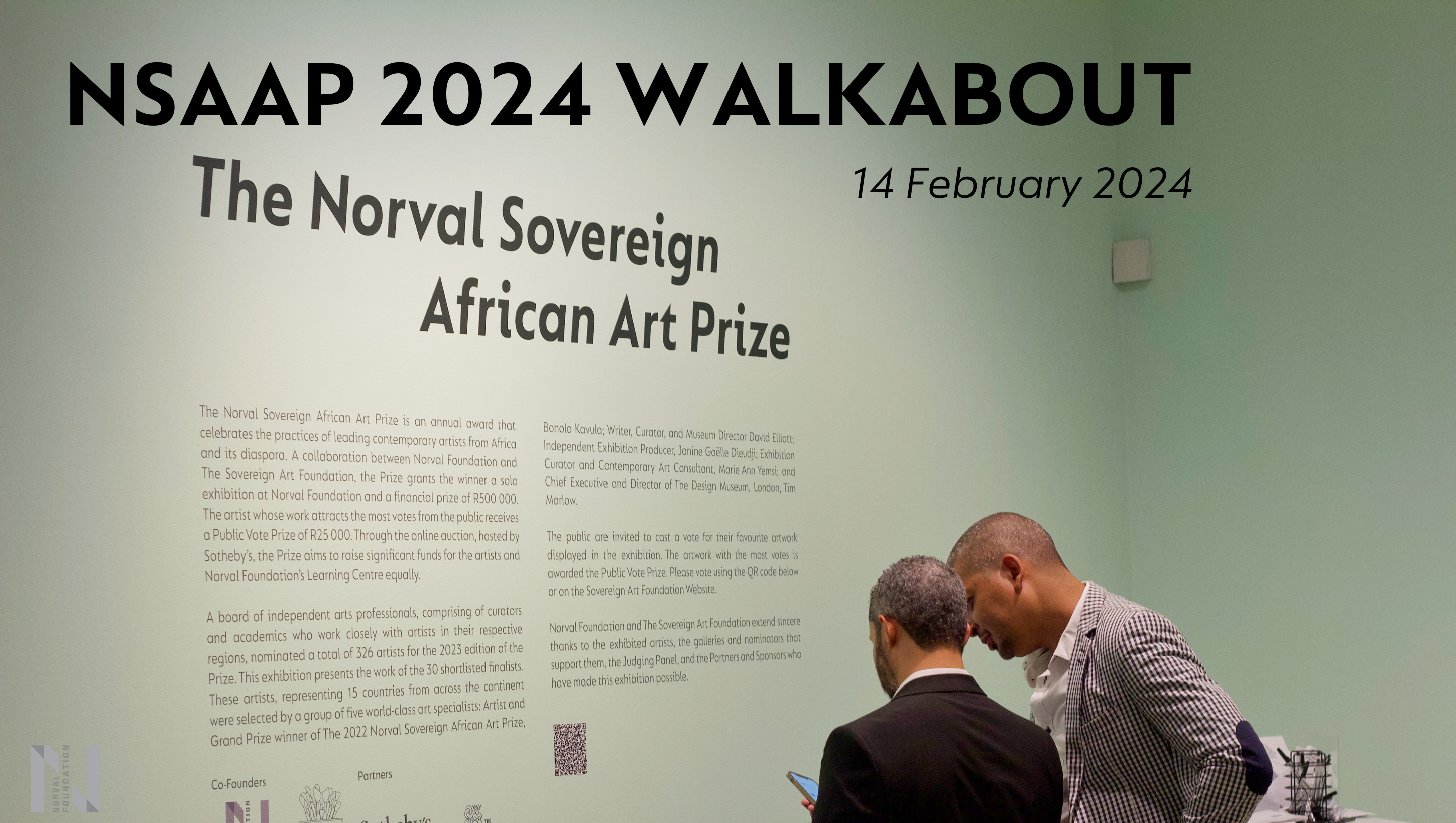 NSAAP Exhibition Wall text